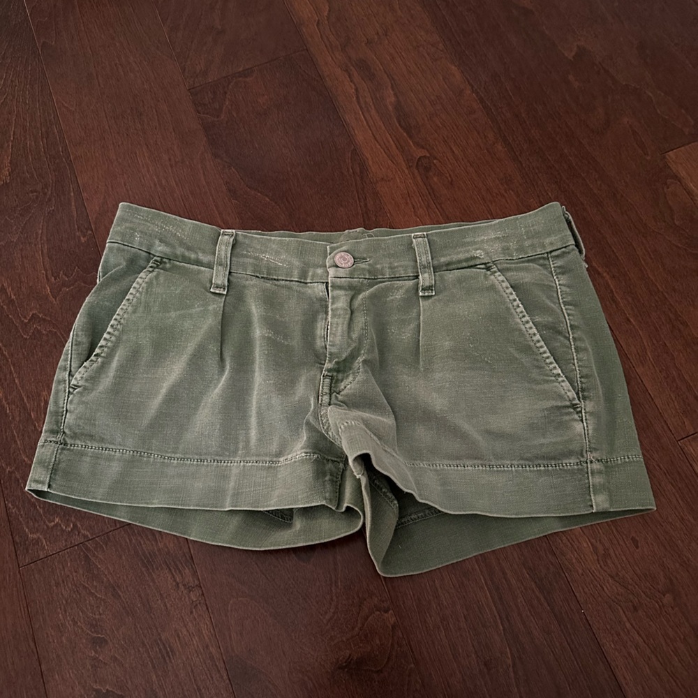 Seven hunter green shorts